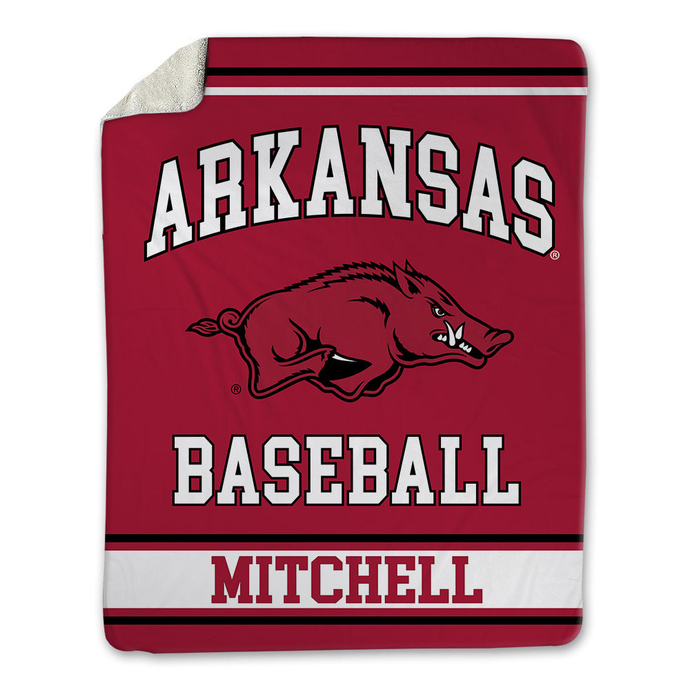 Arkansas - NCAA Baseball : Cayden Mitchell - Blanket-0