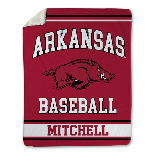 Arkansas - NCAA Baseball : Cayden Mitchell - Blanket-0
