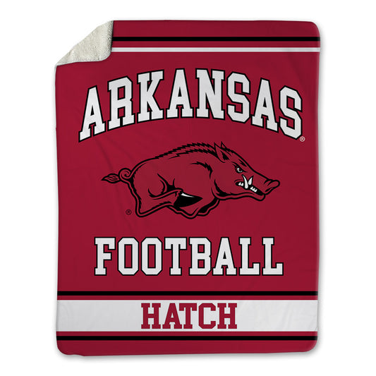 Arkansas - NCAA Football : Jathan Hatch - Blanket-0