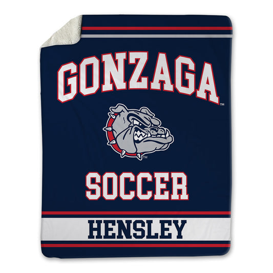 Gonzaga - NCAA Women's Soccer : Emma Hensley - Blanket-0