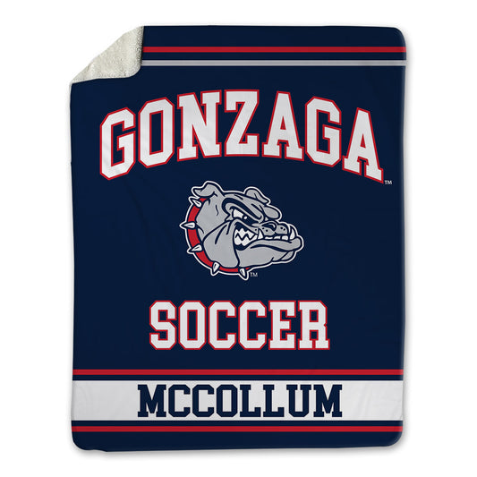 Gonzaga - NCAA Women's Soccer : Michaela McCollum - Blanket-0