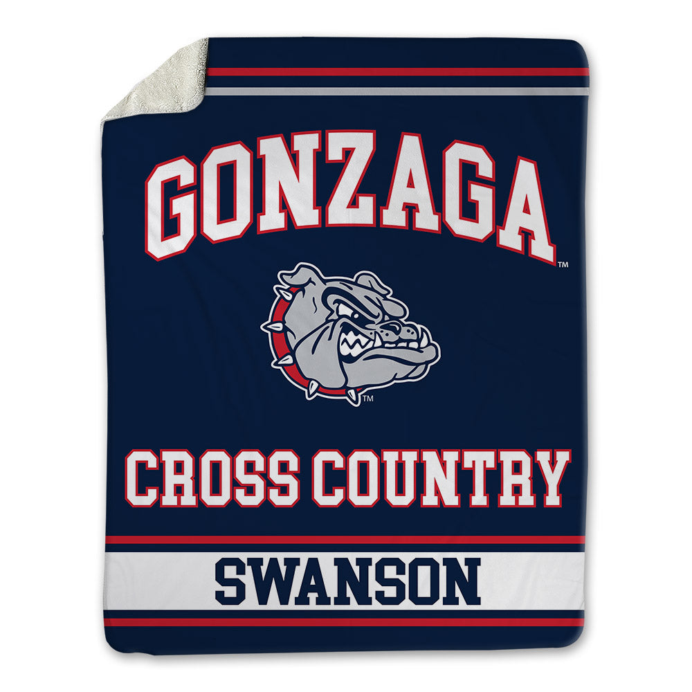 Gonzaga - NCAA Men's Cross Country : Caden Swanson - Blanket-0