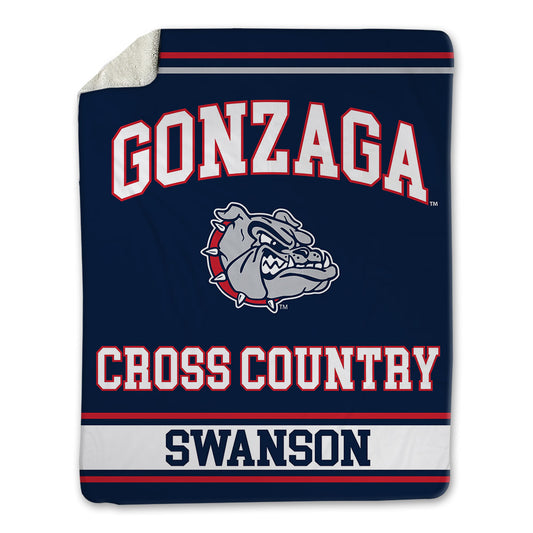 Gonzaga - NCAA Men's Cross Country : Caden Swanson - Blanket-0