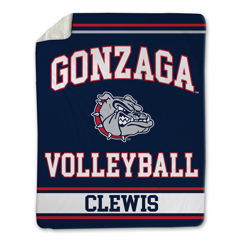 Gonzaga - NCAA Women's Volleyball : Dani Clewis - Blanket-0