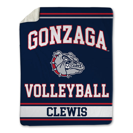 Gonzaga - NCAA Women's Volleyball : Dani Clewis - Blanket-0