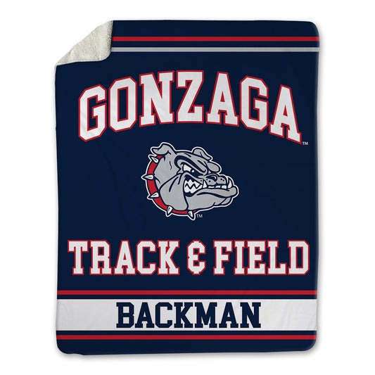 Gonzaga - NCAA Women's Track & Field : Sydney Backman - Blanket-0