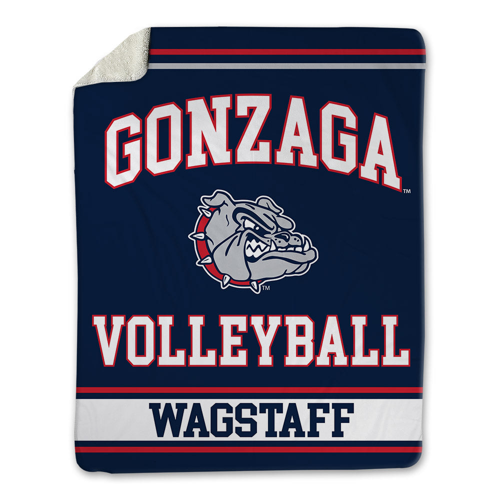 Gonzaga - NCAA Women's Volleyball : Claire Wagstaff - Blanket-0