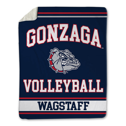 Gonzaga - NCAA Women's Volleyball : Claire Wagstaff - Blanket-0