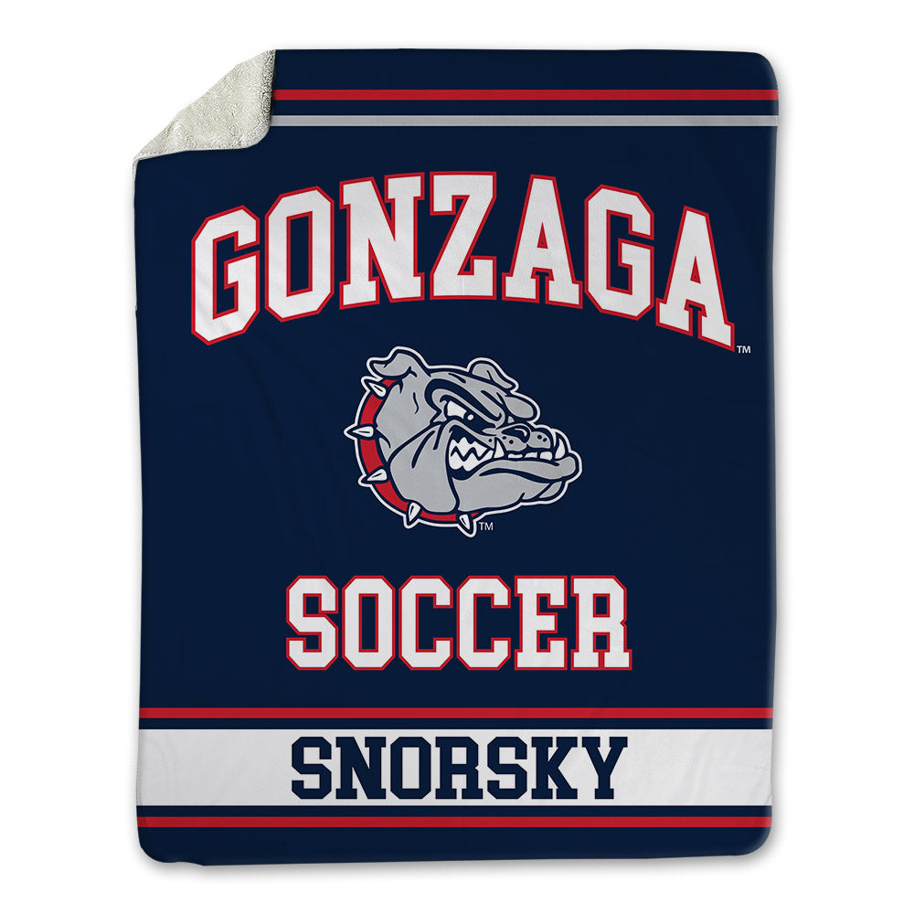Gonzaga - NCAA Women's Soccer : Samantha Snorsky - Blanket-0