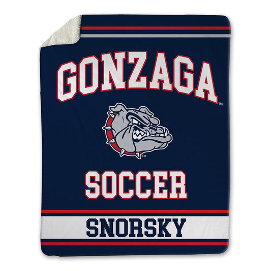 Gonzaga - NCAA Women's Soccer : Samantha Snorsky - Blanket-0