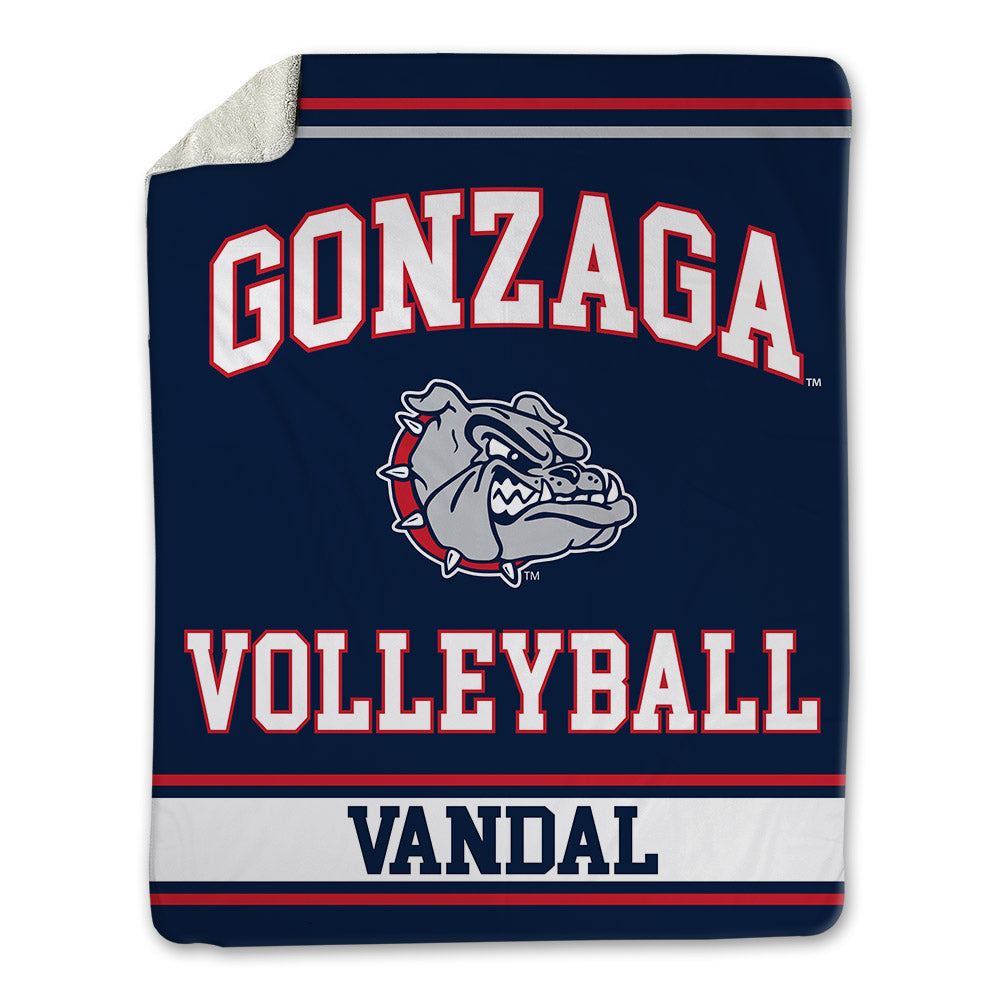 Gonzaga - NCAA Women's Volleyball : Gabby Vandal - Blanket-0