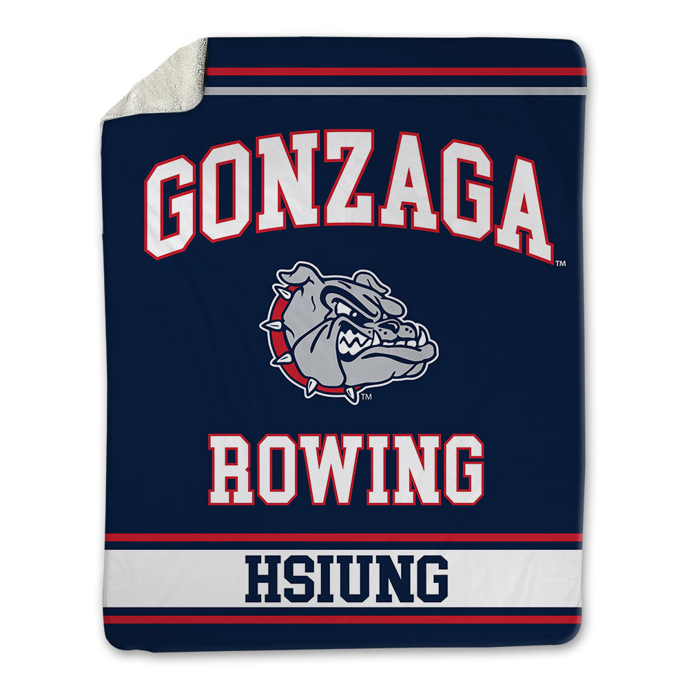 Gonzaga - NCAA Men's Rowing : Sayler Hsiung - Blanket-0