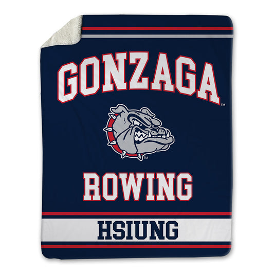 Gonzaga - NCAA Men's Rowing : Sayler Hsiung - Blanket-0