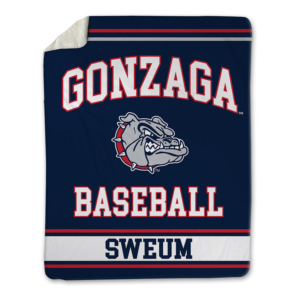 Gonzaga - NCAA Baseball : Karsten Sweum - Blanket-0
