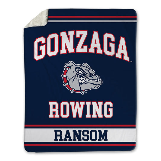 Gonzaga - NCAA Men's Rowing : Maxwell Ransom - Blanket-0