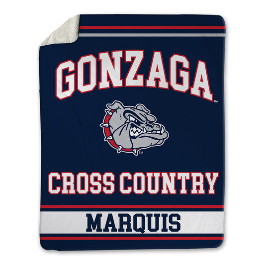 Gonzaga - NCAA Men's Cross Country : Sawyer Marquis - Blanket-0