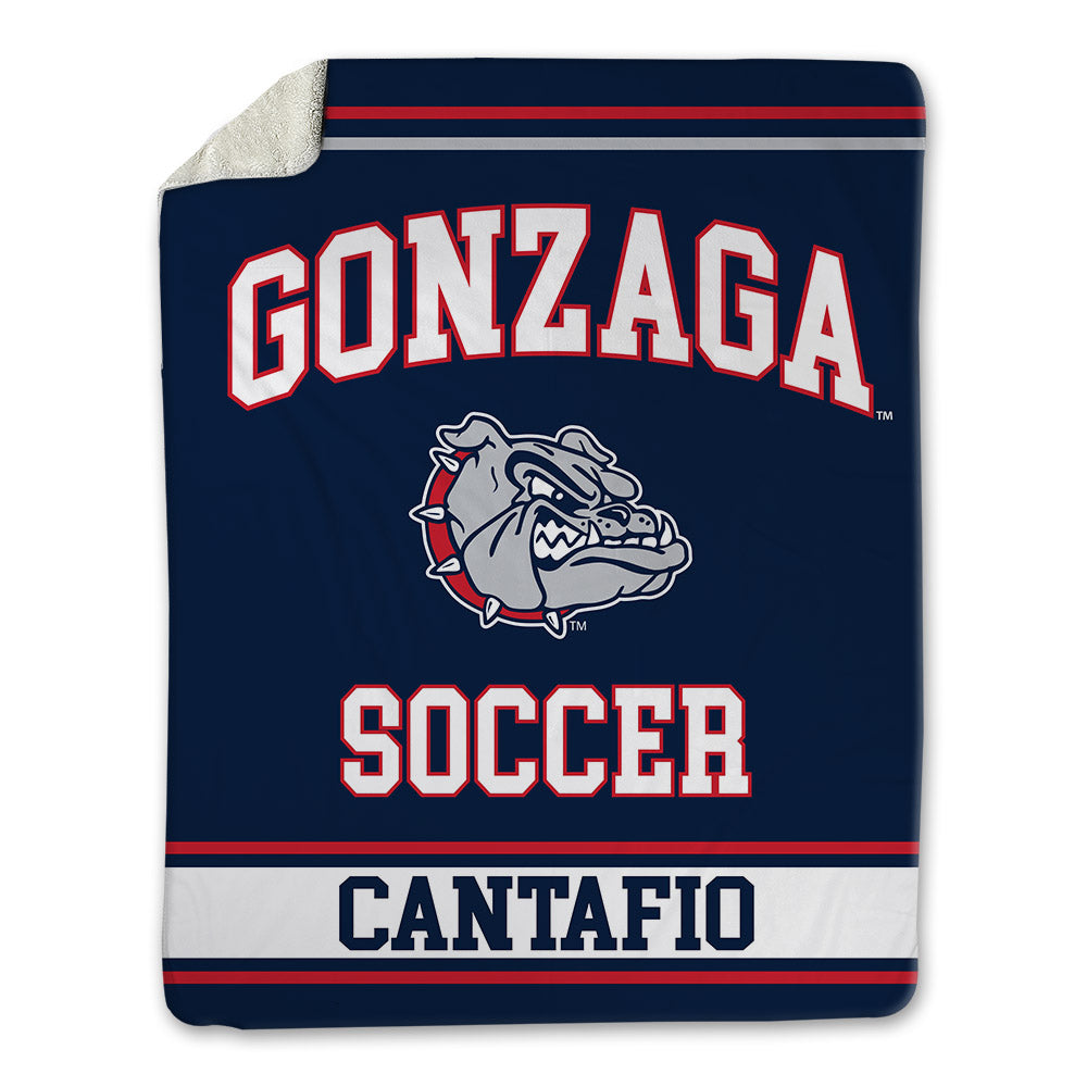 Gonzaga - NCAA Men's Soccer : Dylan Cantafio - Blanket-0