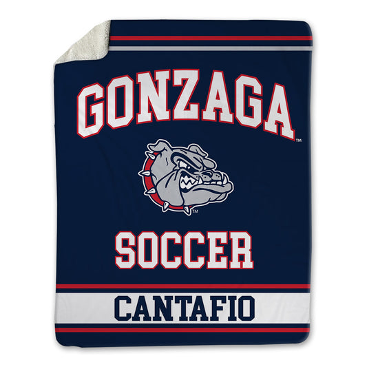 Gonzaga - NCAA Men's Soccer : Dylan Cantafio - Blanket-0