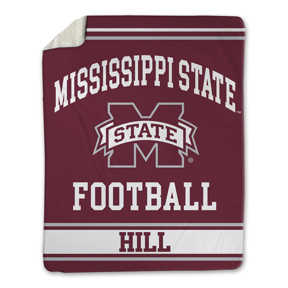 Mississippi State - NCAA Football : Jaeden Hill - Blanket-0
