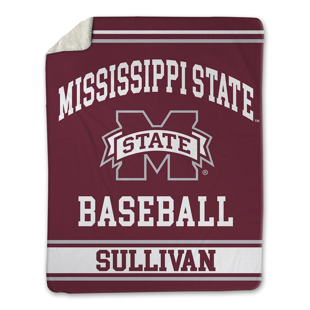 Mississippi State - NCAA Baseball : Noah Sullivan - Blanket-0