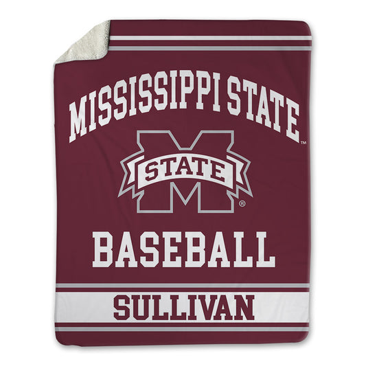 Mississippi State - NCAA Baseball : Noah Sullivan - Blanket-0