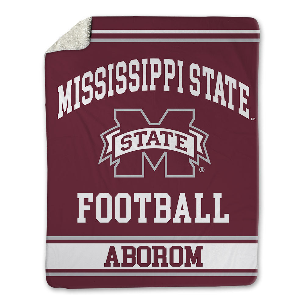 Mississippi State - NCAA Football : Jaylen Aborom - Blanket-0