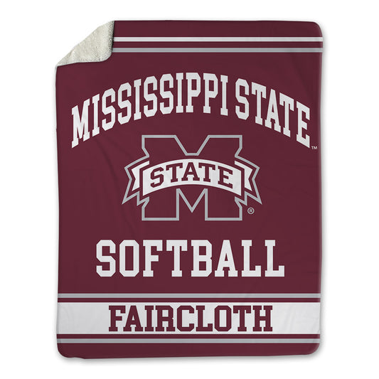 Mississippi State - NCAA Softball : Alyssa Faircloth - Blanket-0