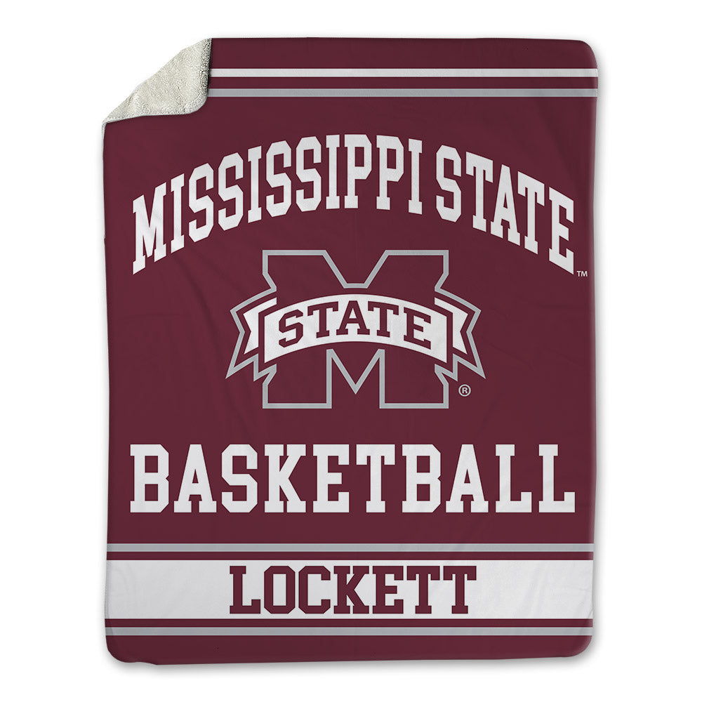 Mississippi State - NCAA Women's Basketball : Tootie Lockett - Blanket-0