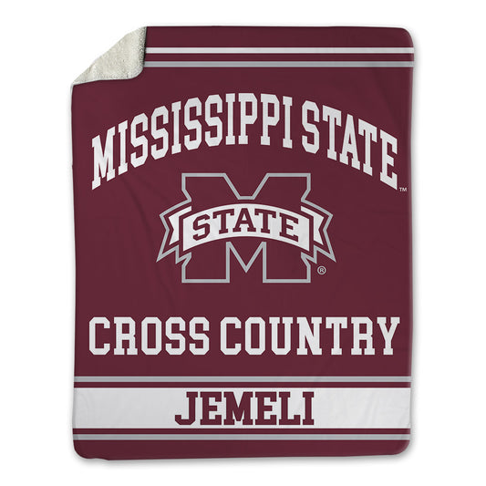 Mississippi State - NCAA Women's Cross Country : Nelly Jemeli - Blanket-0