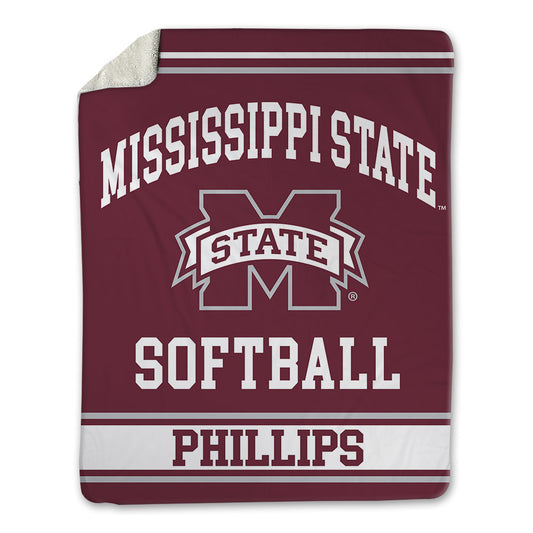 Mississippi State - NCAA Softball : Sara Phillips - Blanket-0