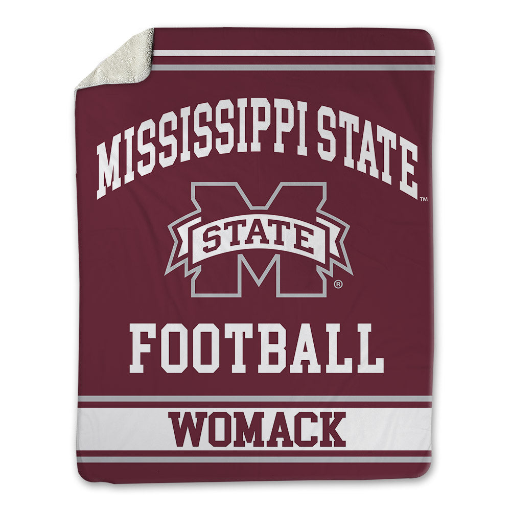 Mississippi State - NCAA Football : Bralan Womack - Blanket-0