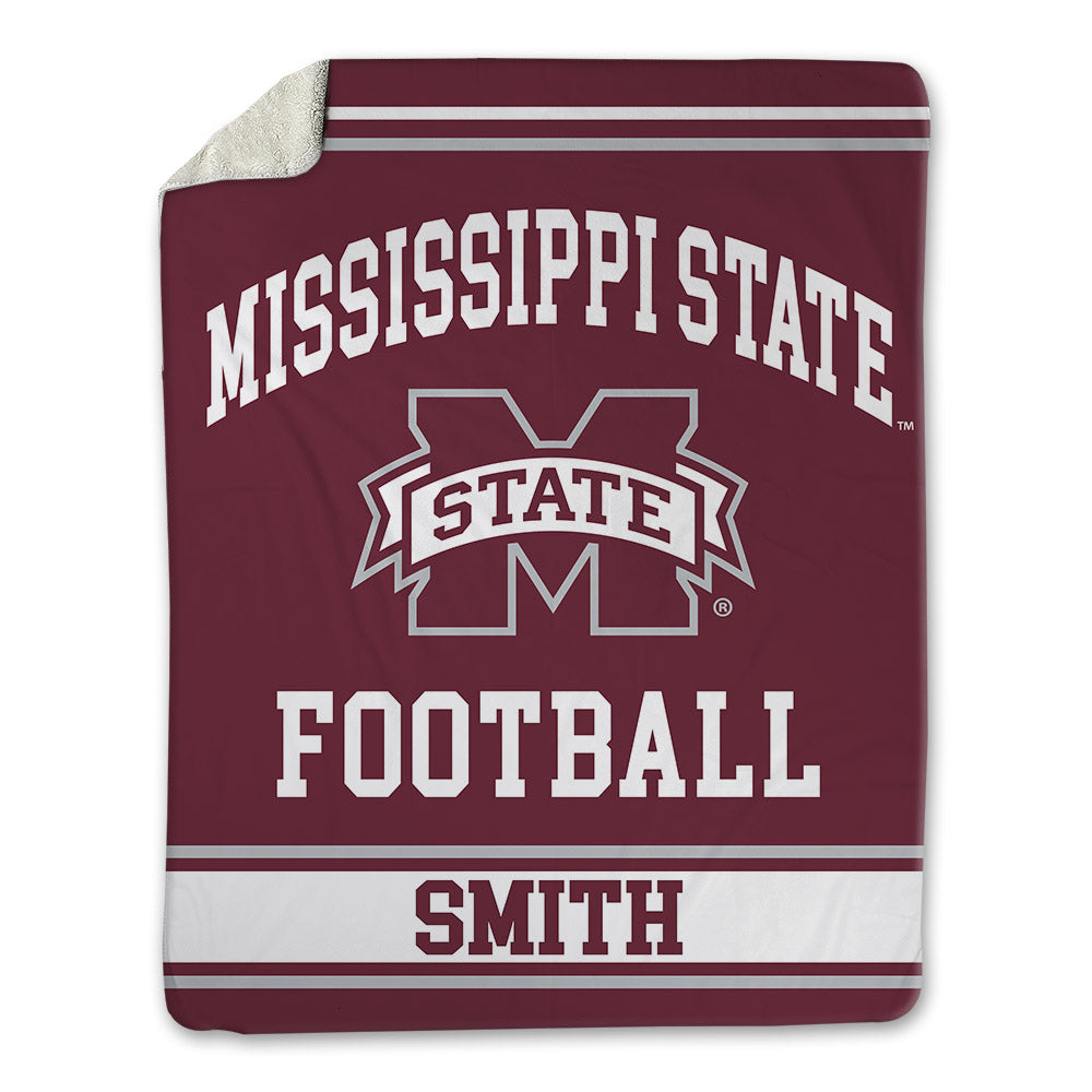 Mississippi State - NCAA Football : jalen smith - Blanket-0