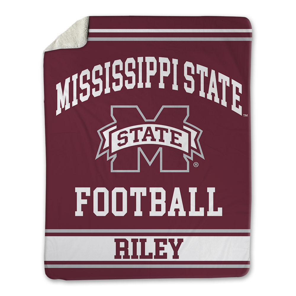Mississippi State - NCAA Football : Dre Riley - Blanket-0