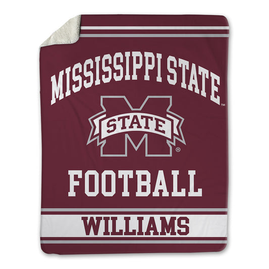 Mississippi State - NCAA Football : Amaree Williams - Blanket-0