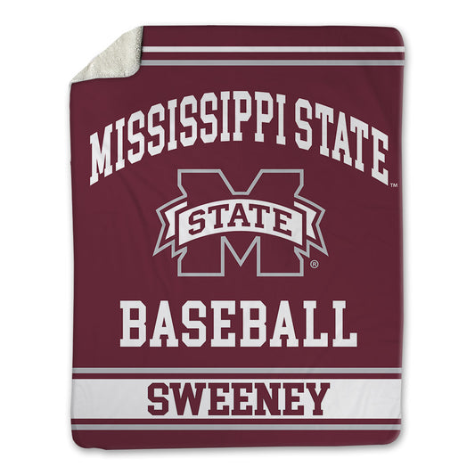 Mississippi State - NCAA Baseball : Brendan Sweeney - Blanket-0