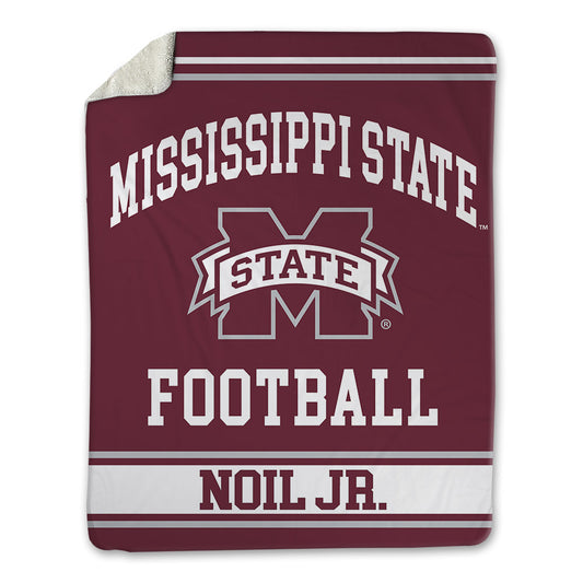 Mississippi State - NCAA Football : Leon Noil Jr. - Blanket-0