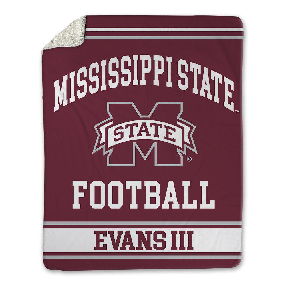 Mississippi State - NCAA Football : Anthony Evans III - Blanket-0