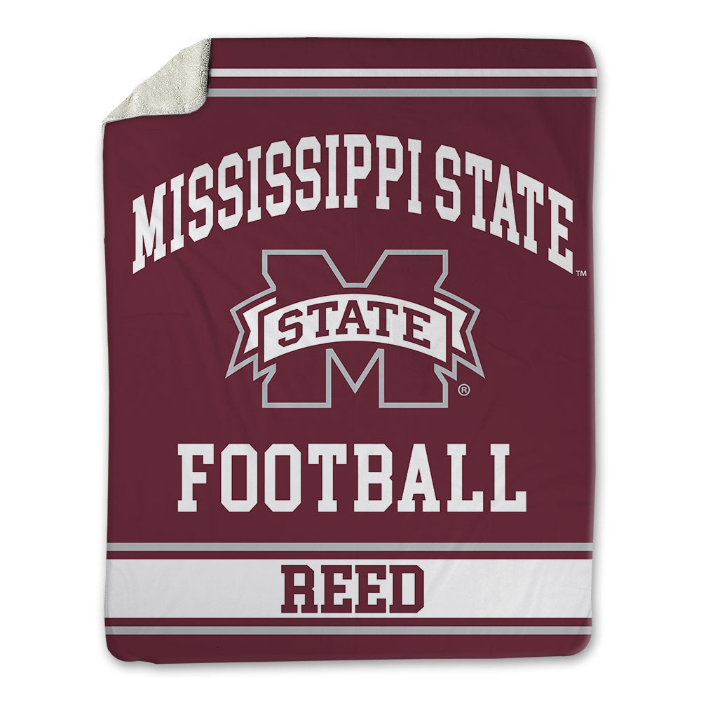 Mississippi State - NCAA Football : Darron Reed - Blanket-0