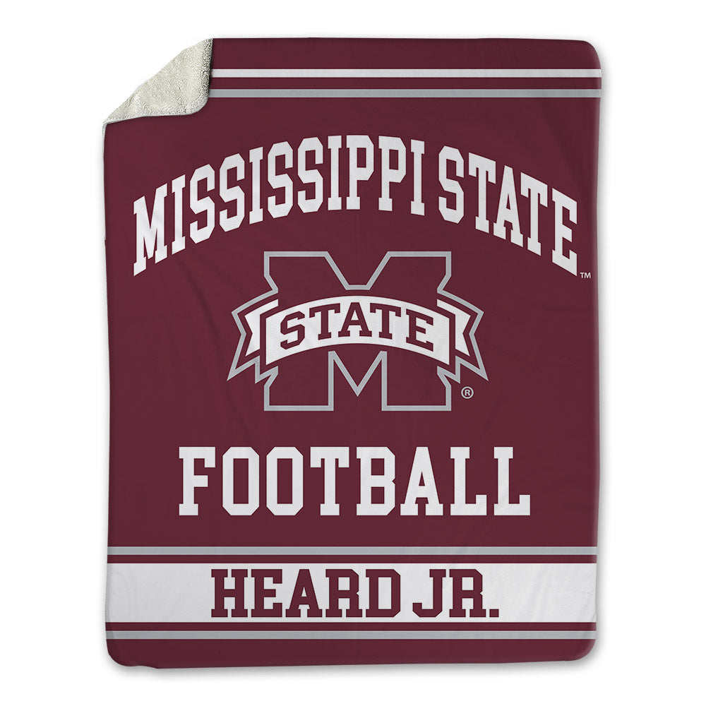 Mississippi State - NCAA Football : James Heard Jr. - Blanket-0