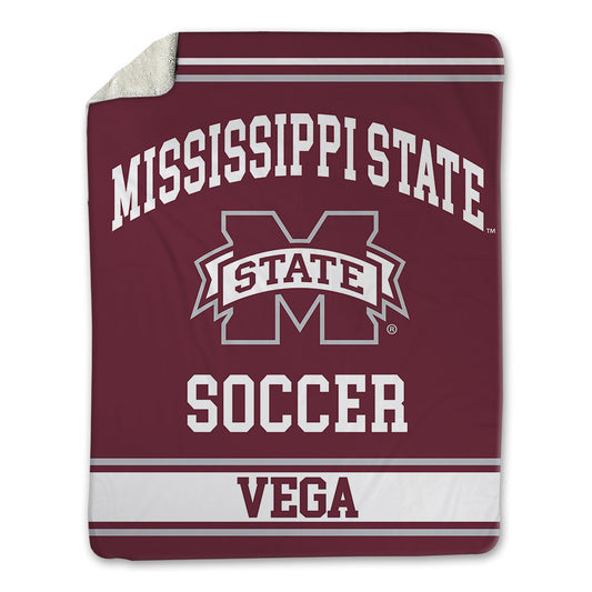 Mississippi State - NCAA Women's Soccer : Rebeka Vega - Blanket-0