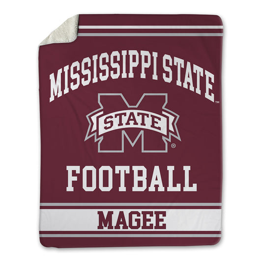 Mississippi State - NCAA Football : Sanfrisco Magee - Blanket-0