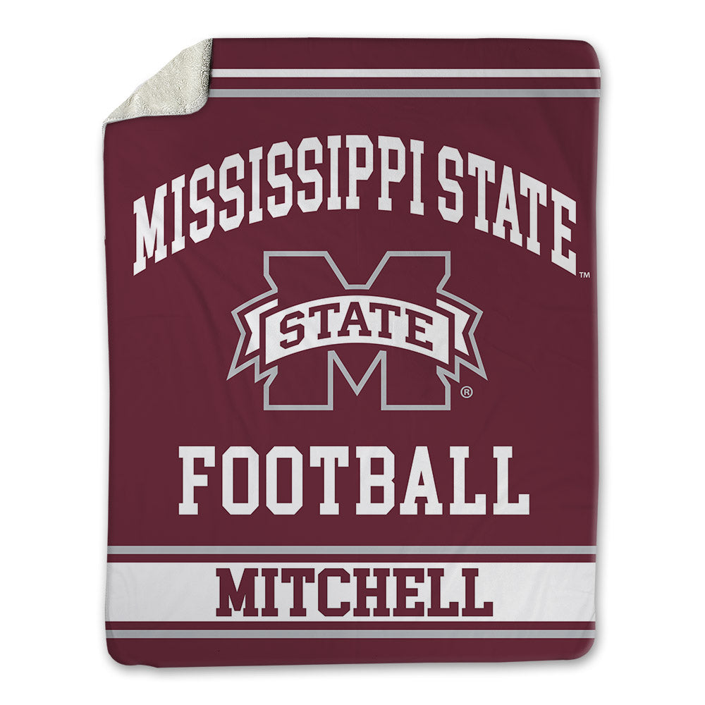 Mississippi State - NCAA Football : Bull Mitchell - Blanket-0