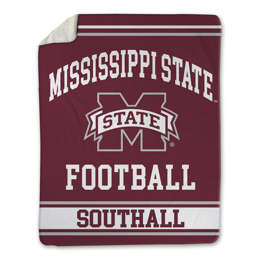 Mississippi State - NCAA Football : Fisher Southall - Blanket-0
