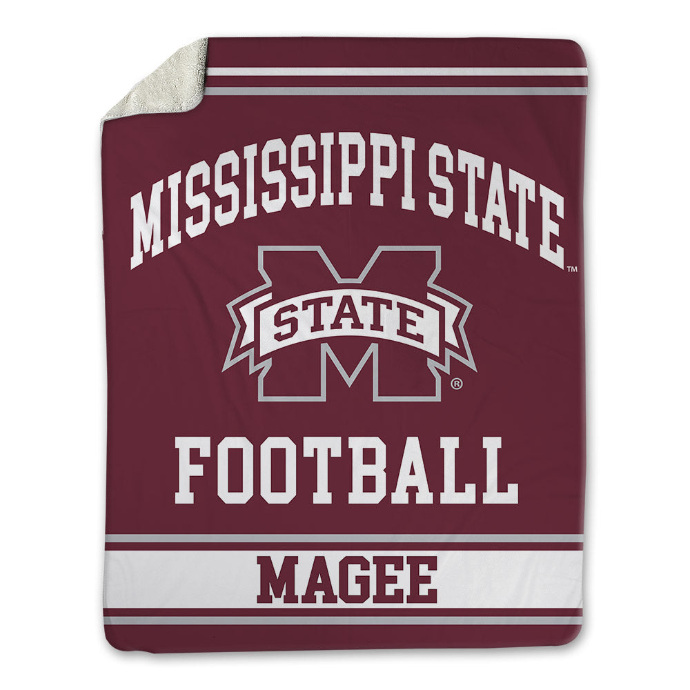 Mississippi State - NCAA Football : Sanfrisco Magee - Blanket-0