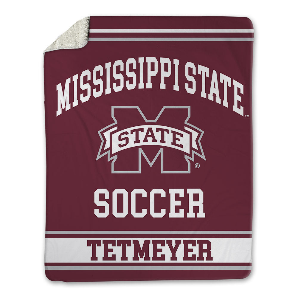 Mississippi State - NCAA Women's Soccer : Liesel Tetmeyer - Blanket-0