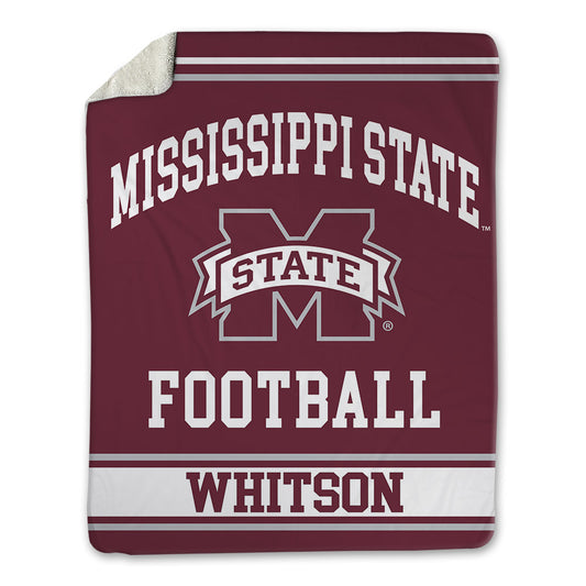 Mississippi State - NCAA Football : Will Whitson - Blanket-0