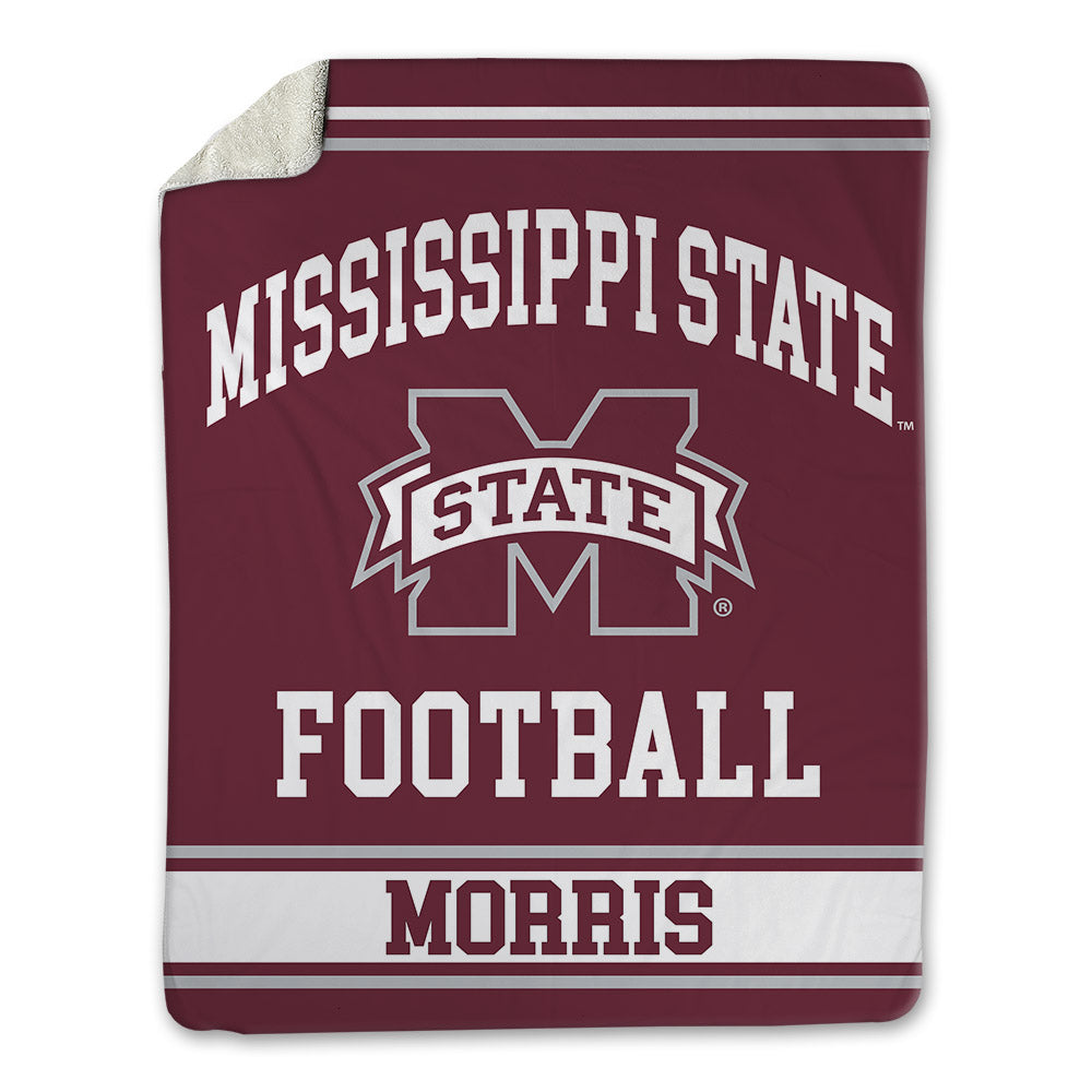 Mississippi State - NCAA Football : Kaleb Morris - Blanket-0