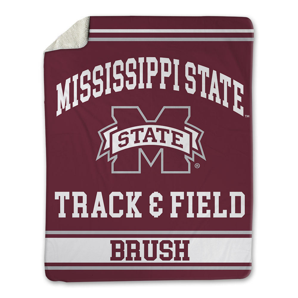 Mississippi State - NCAA Women's Track & Field : Riley Brush - Blanket-0