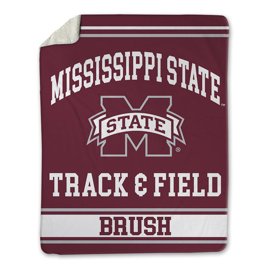 Mississippi State - NCAA Women's Track & Field : Riley Brush - Blanket-0
