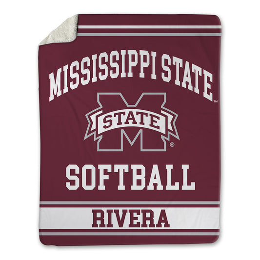 Mississippi State - NCAA Softball : Desiree Rivera - Blanket-0